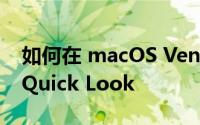 如何在 macOS Ventura 中使用 Stacks 和 Quick Look