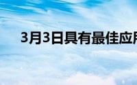 3月3日具有最佳应用程序的网状路由器