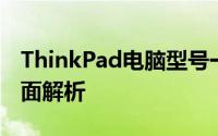 ThinkPad电脑型号一览表：从经典到新品全面解析